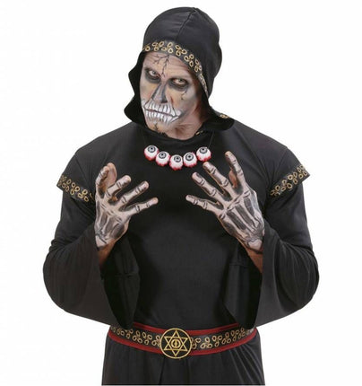 Carnavalsaccessoires: Ketting uitgestoken ogen