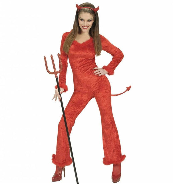 Fluwelen duivelinnen jurkjes