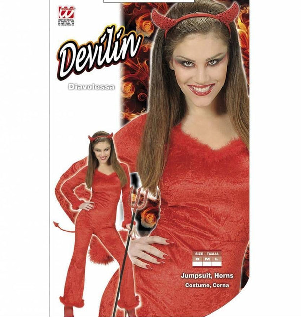 Fluwelen duivelinnen jurkjes