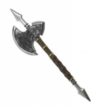 Halloweenaccessoires bijl met spijkers 54cm