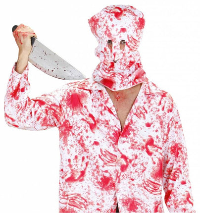 Halloweenaccessoires bloederig horror masker