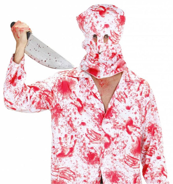 Halloweenaccessoires bloederig horror masker