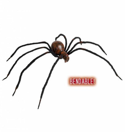 Halloweenaccessoires buigbare spin met bloed 60cm