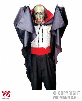 Halloweenaccessoires cape met kraag