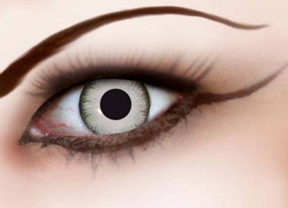 Halloweenaccessoires: Contactlens Magic grey