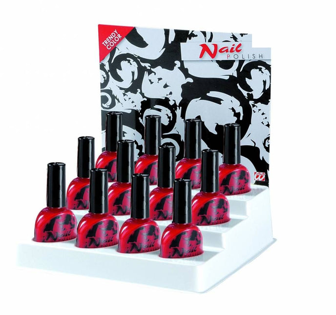 Halloweenaccessoires displaynagellak rood