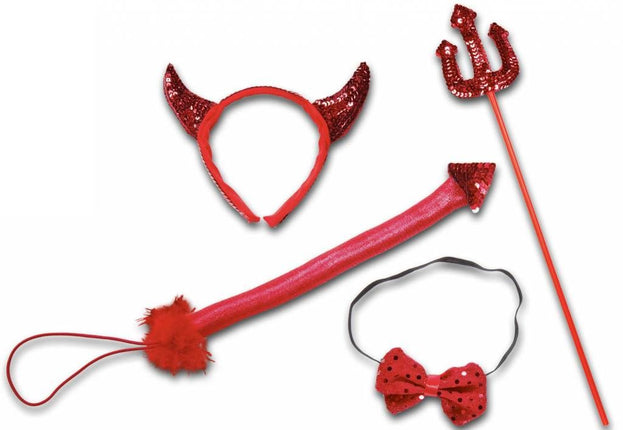 Halloweenaccessoires duivelset