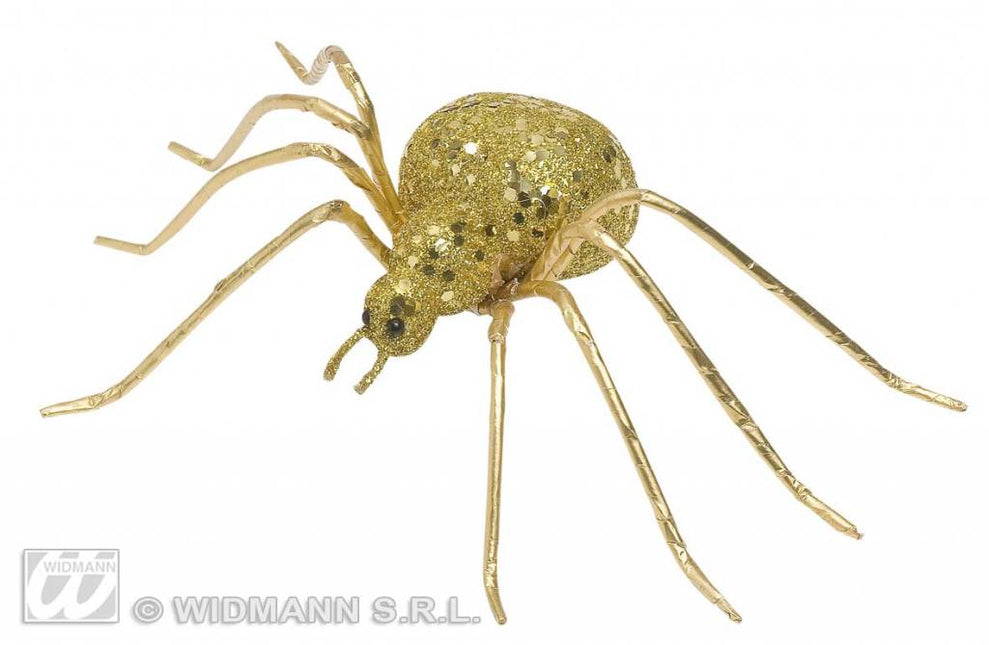 Halloweenaccessoires glitter spin 6,5cm