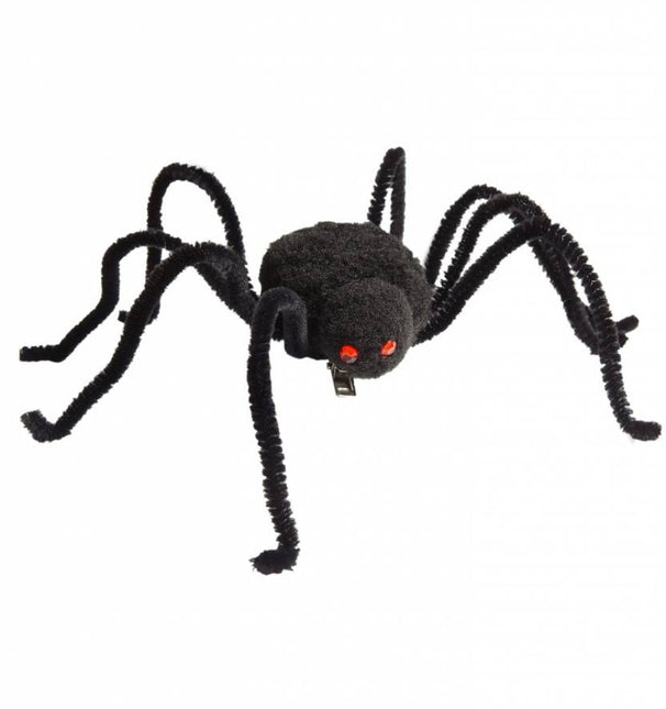 Halloweenaccessoires haarclip spinnen