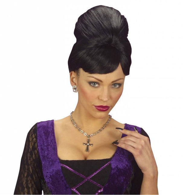 Halloweenaccessoires: Halsketting met Gotisch kruis