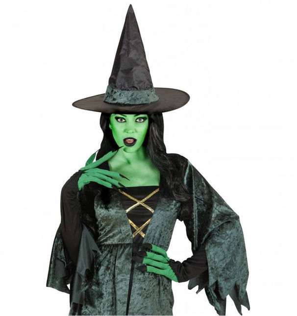 Halloweenaccessoires handschoenen heks