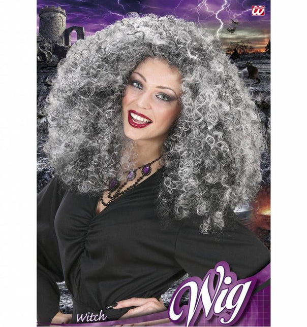 Halloweenaccessoires: Heksenpruik