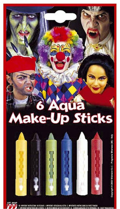 Halloweenaccessoires jumbo aqua make-up