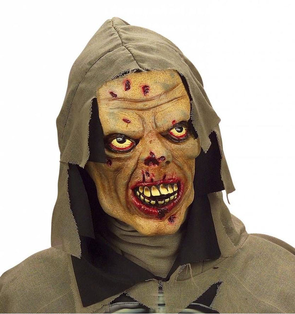 Halloweenaccessoires kindermasker horror duivel/vampier/zombie