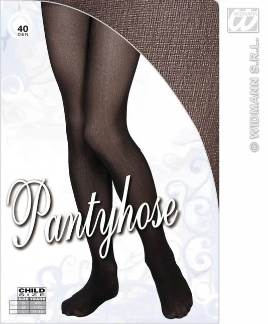 Halloweenaccessoires kinderpanty zwart