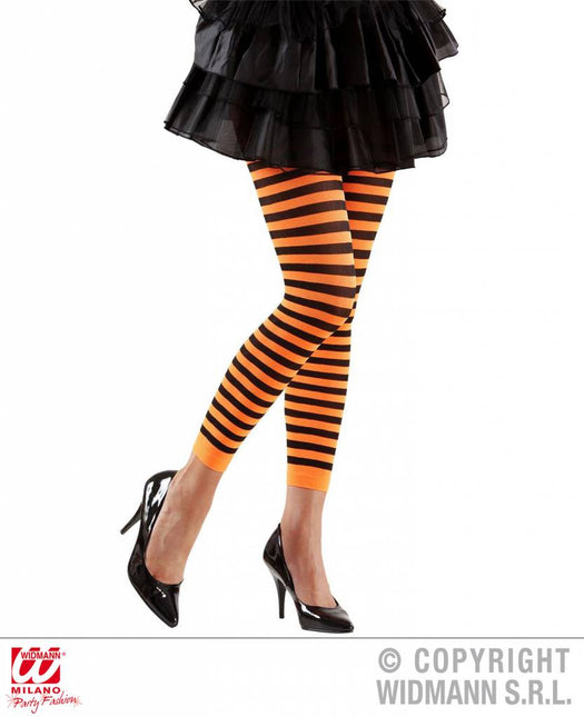 Halloweenaccessoires leggings gestreept