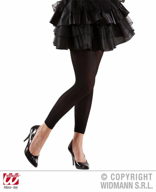 Halloweenaccessoires leggings zwart