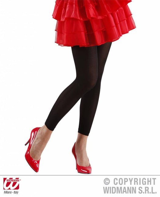 Halloweenaccessoires leggings zwart