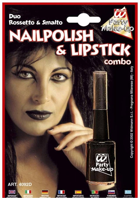 Halloweenaccessoires lipstick & nagellak