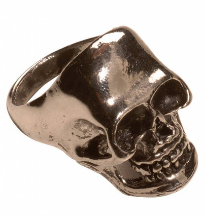 Halloweenaccessoires: Luxe schedelring