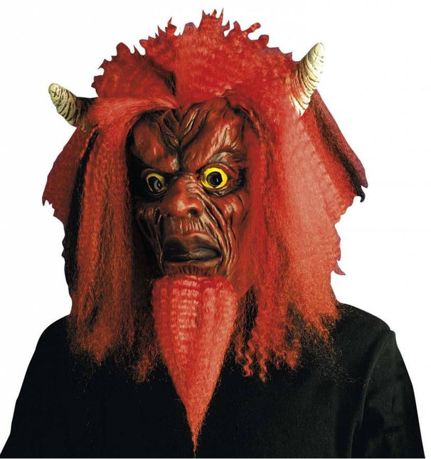 Halloweenaccessoires masker duivel
