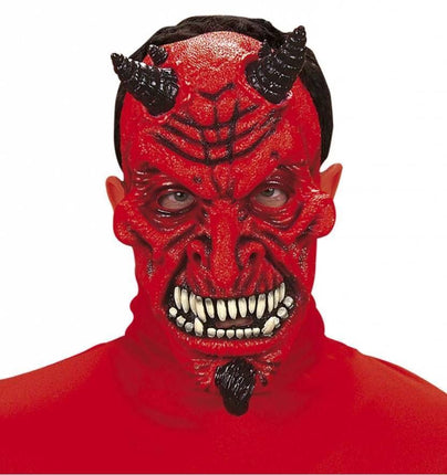 Halloweenaccessoires masker duivel