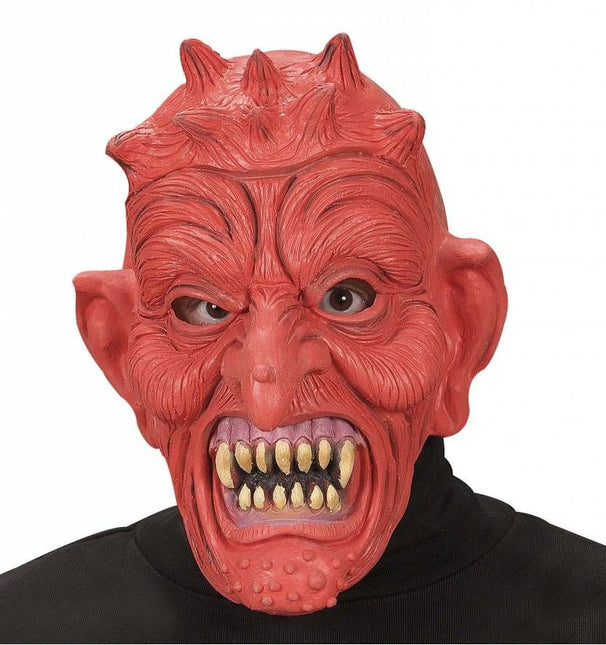 Halloweenaccessoires masker duivel