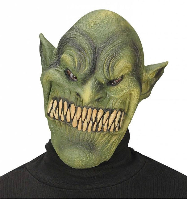 Halloweenaccessoires masker goblin
