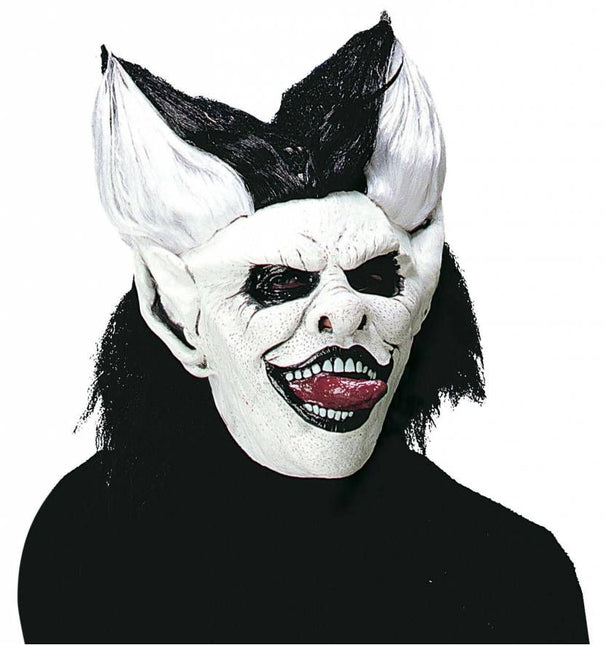 Halloweenaccessoires masker likker met haar