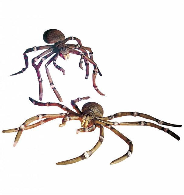 Halloweenaccessoires: Mega grote buigbare spin