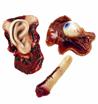 Halloweenaccessoires menselijke delen horror
