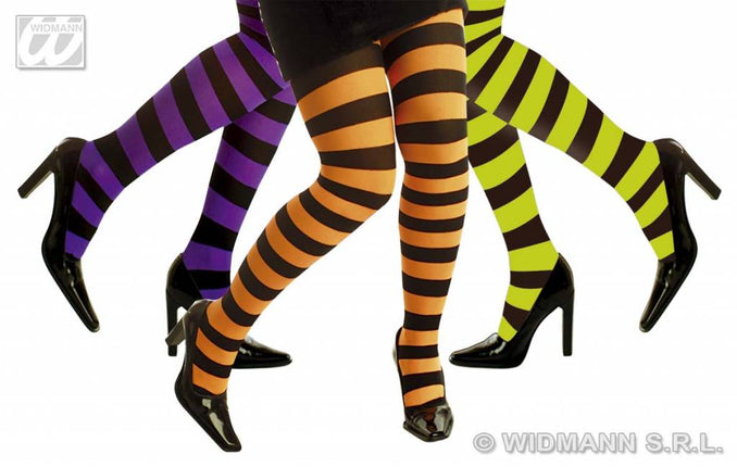 Halloweenaccessoires: Neon panty