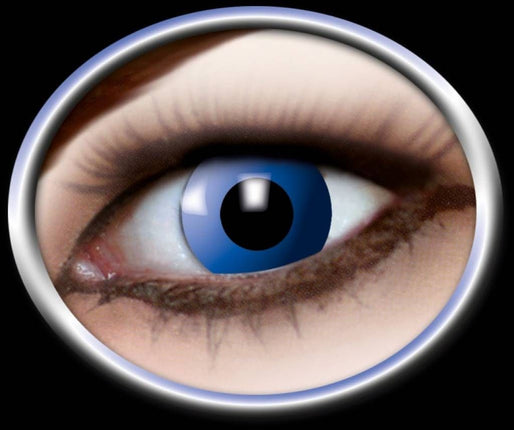 Halloweenaccessoires: Ocean Blue contactlens