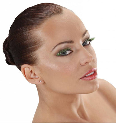 Halloweenaccessoires oogwimpers met sterrenstof