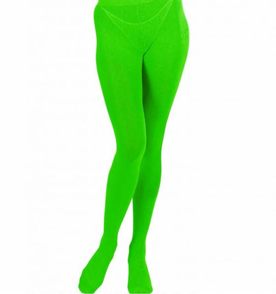 Halloweenaccessoires panty groen
