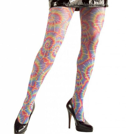 Halloweenaccessoires: Panty Psychedelisch