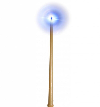 Halloweenaccessoires pk 12 light-up & sounding magic wand 36 cm