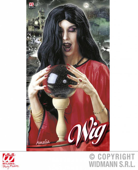 Halloweenaccessoires: Pruik Amalia