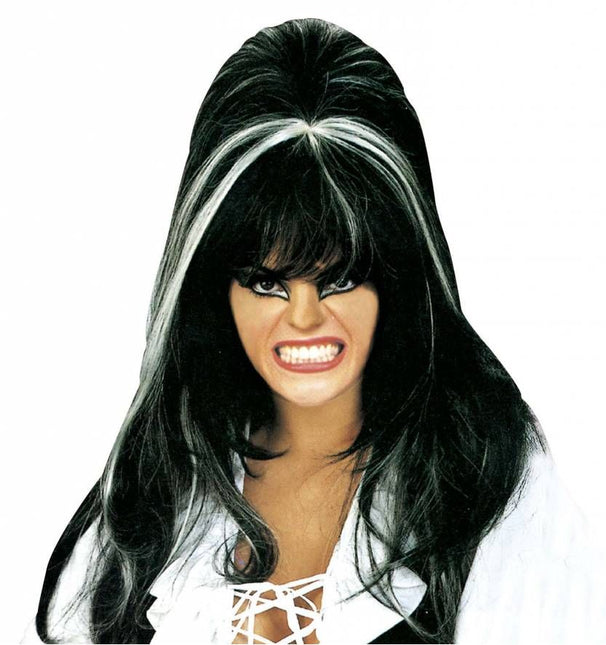 Halloweenaccessoires: Pruik Elviria