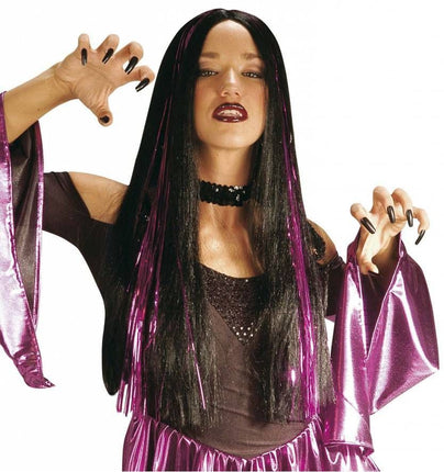 Halloweenaccessoires: Pruik Kasandra