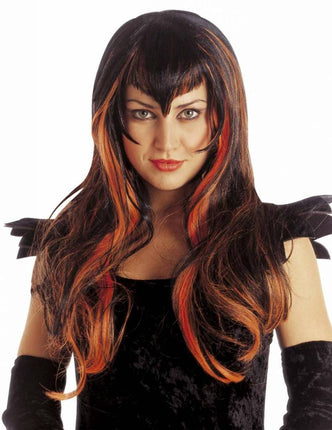 Halloweenaccessoires: Pruik Samantha