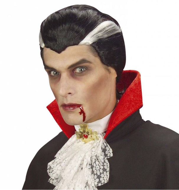 Halloweenaccessoires: Pruik Vampier