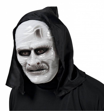 Halloweenaccessoires pvc mummy masker met kap