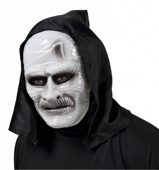 Halloweenaccessoires pvc mummy masker met kap