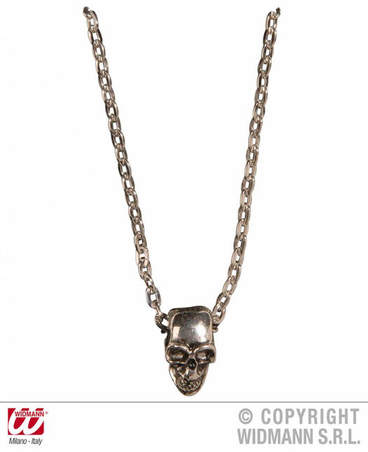 Halloweenaccessoires: Schedelketting
