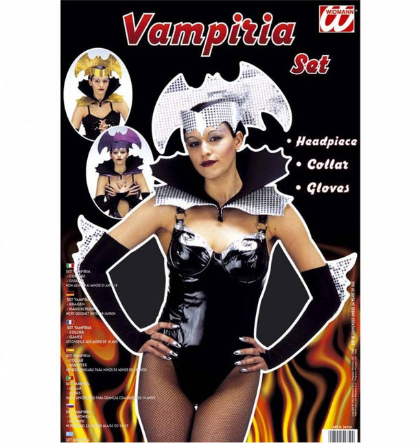 Halloweenaccessoires set vampiria