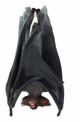 Halloweenaccessoires slapende vleermuis 33cm