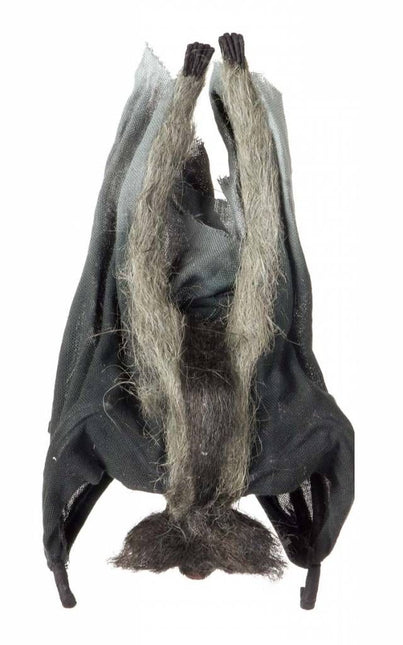 Halloweenaccessoires slapende vleermuis 33cm