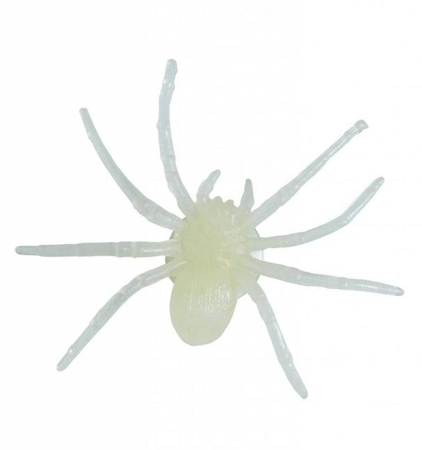 Halloweenaccessoires spin lichtgevend in donker met zuignap