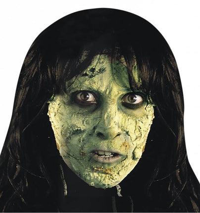 Halloweenaccessoires tube groen horror vlees